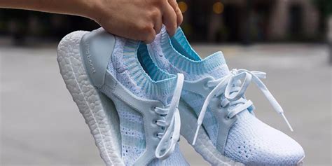 Adidas shoes made from plastic